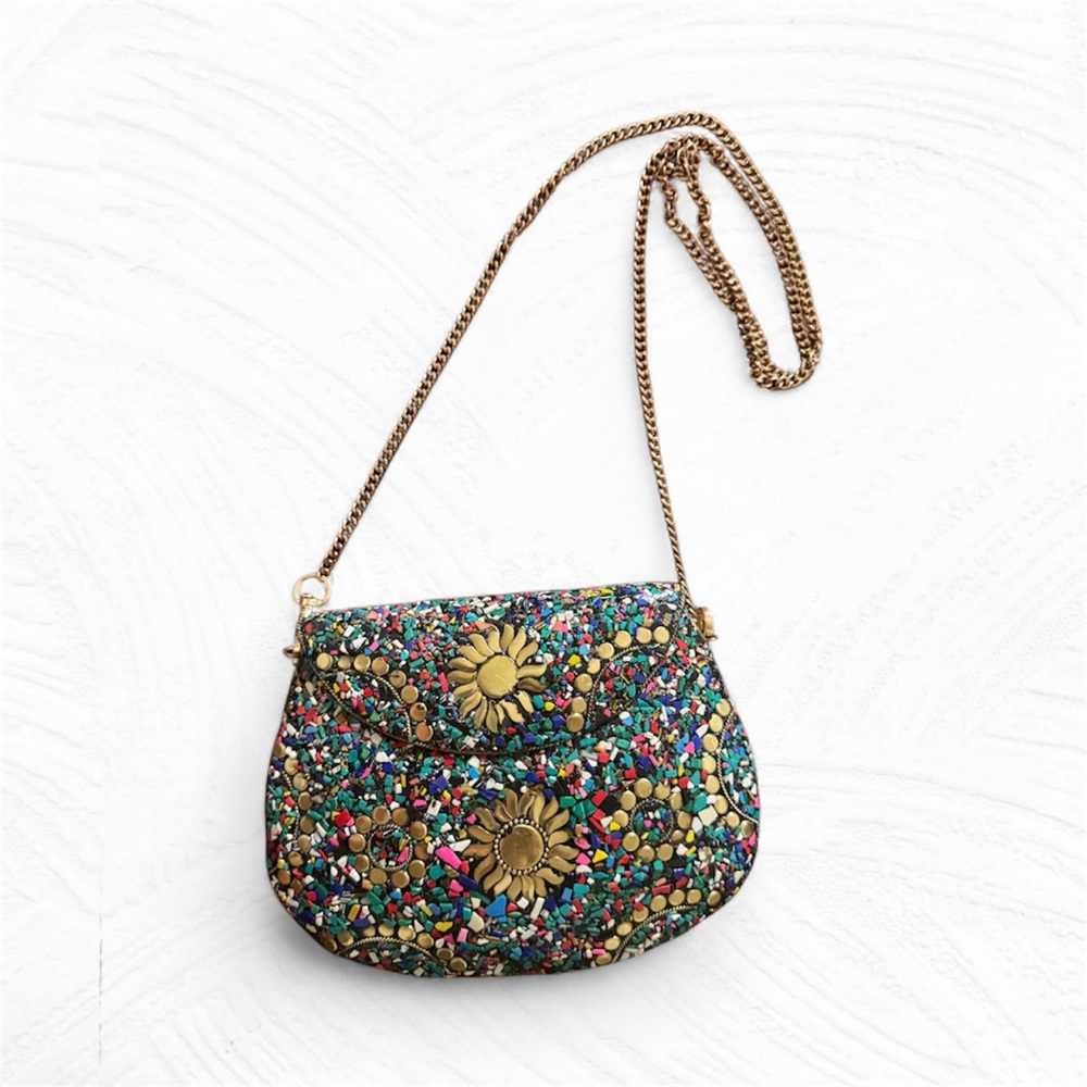 Colorful Ramla handmade Clutch Bag